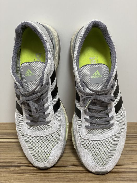 Adidas adizero adios бели мъжки маратонки