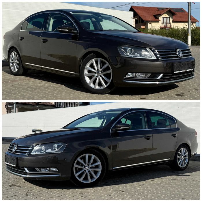 Vw passat limuzina, 2013, dsg, Piele, masaj, ventilatie