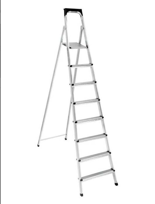 Металлические стремянки Европа 8 (7+1). Турция. Бесплатная доставка