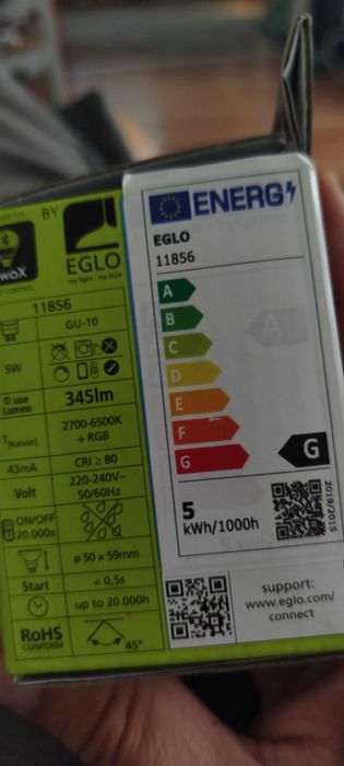 Смарт лед крушка GU10