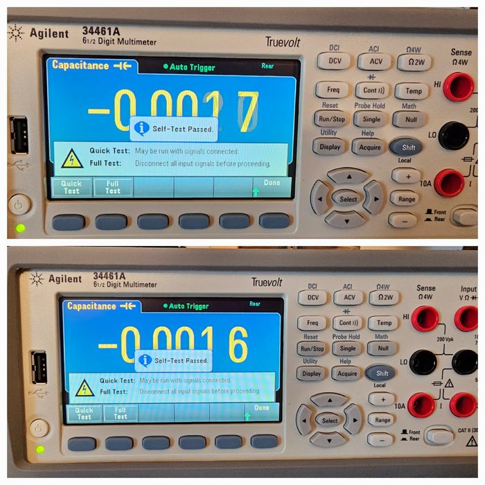 Agilent / Keysight 34461A 6-1/2 digit multimetru laborator banc