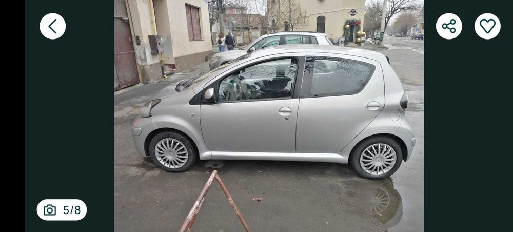 Toyota Aygo 1.0i benzina 2012 euro 5