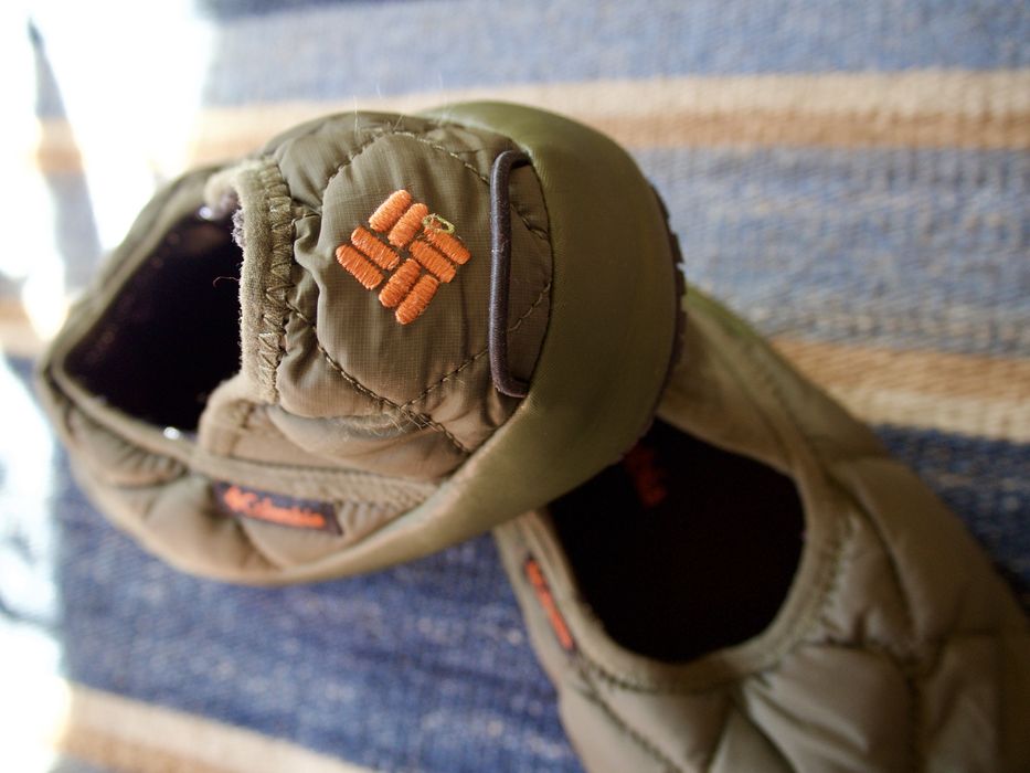 Columbia - Papuci de casa barbati, Textil, Kaki 40