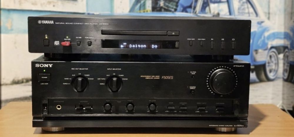 Sunet bun Sony TA F 505 ES amplificator statie muzica