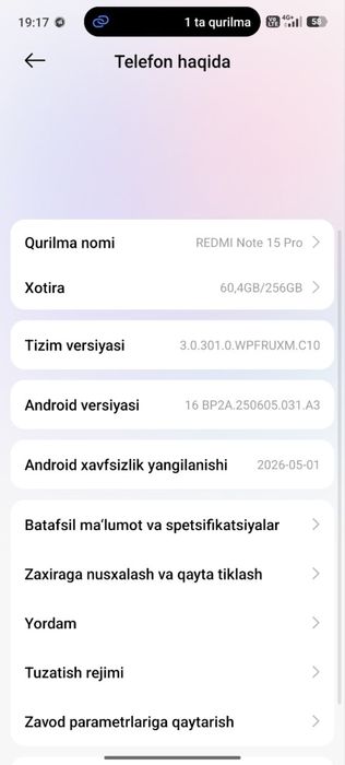 Redmi note 15 pro
