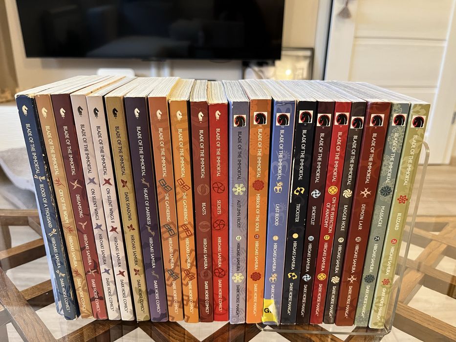 Blade of the immortal manga 1-17,19,20,24,26  OOP