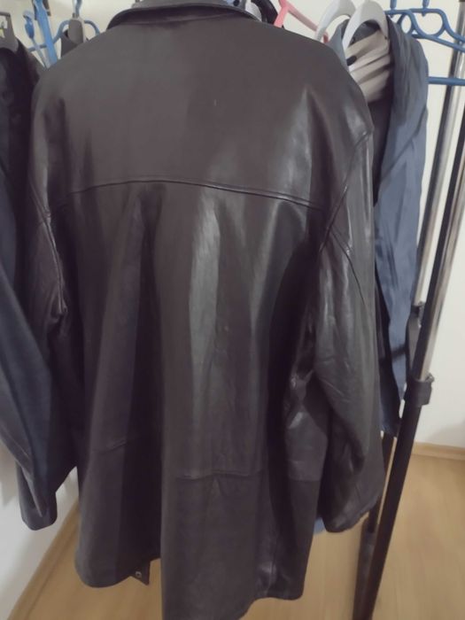 Италианско кожено яке.Ново.Естествена кожа