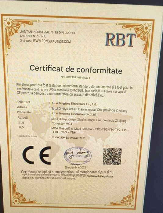 Tablou DC pentru panouri fotovoltaice