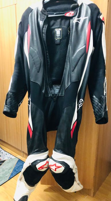 Costum moto Alpinestars Tech V2 plus airbag!