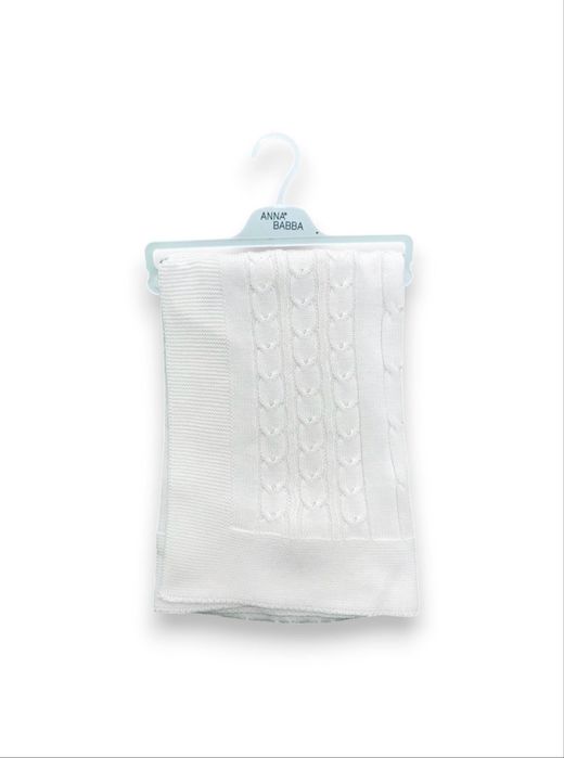 Вязаный плед для новорожденных. Tурецкая фирма «ANNA BABBA”.