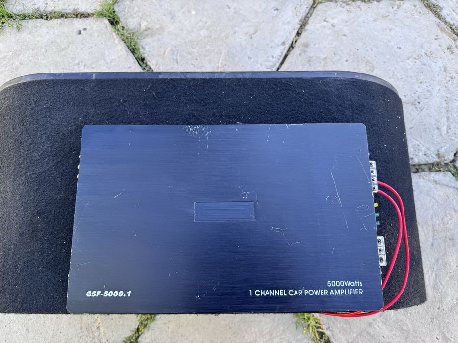продаеться сабуфер element 5 с уселителем 5000w