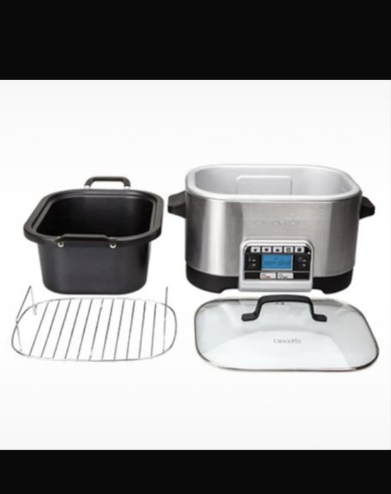 Multicooker Crock-Pot 5in1, 5,6L  240 W, Argintiu /Negru