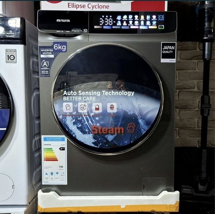 Стиральная машина AIWA (Japan) примой привод! Новинка 2026! Акция! Kir