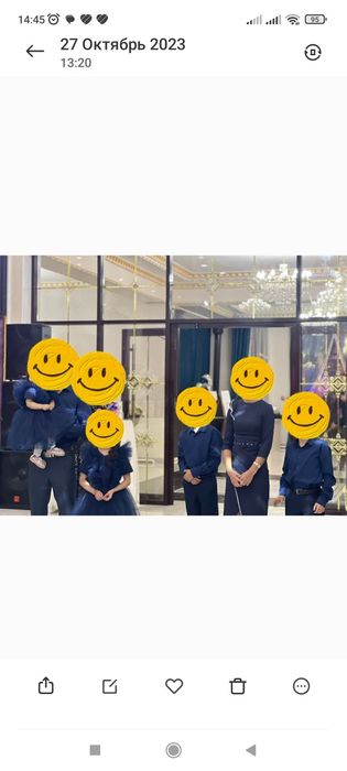 Продам платья и рубашки семейный лук