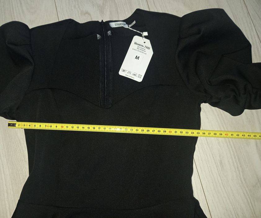 Дамска черна рокля - нова