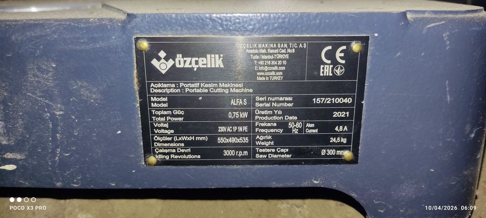 Akfa kesgich Tarsovka + arrasi