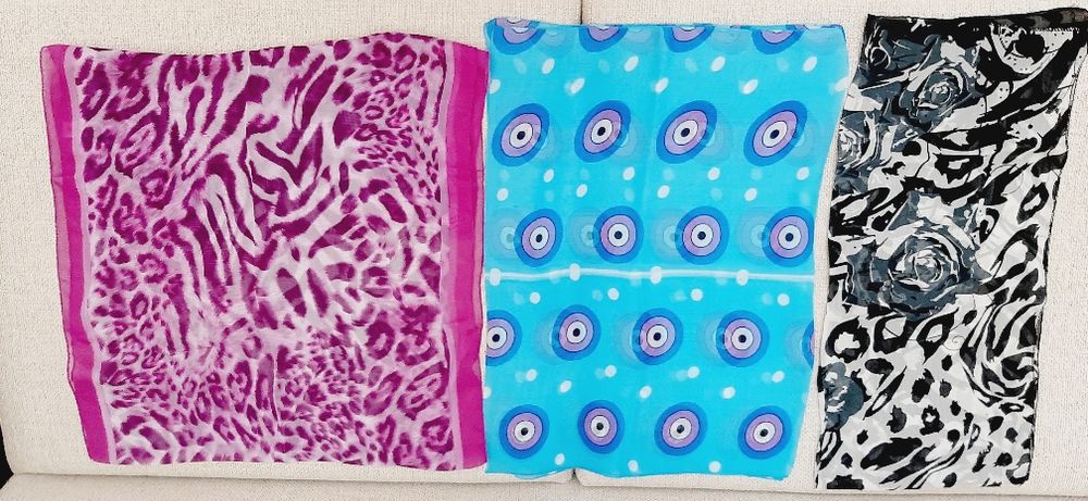 Шарфы  разные  ^