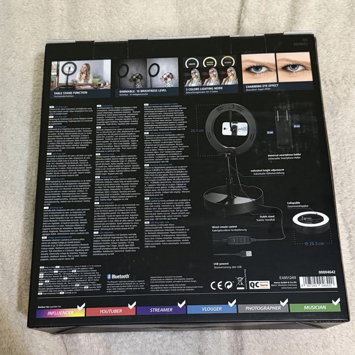 Hama LED Ring Light Foldup 102