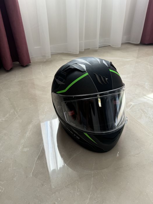 Мото каска Mthelmets kre sv intrepid matt green