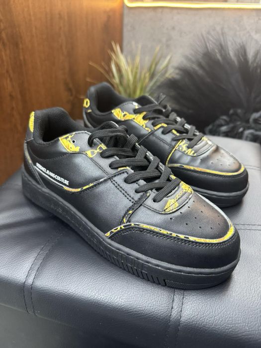 Кожени сникърси Versace couture