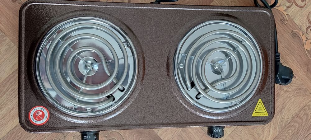 Плита настольная электрическая 2 конфорки