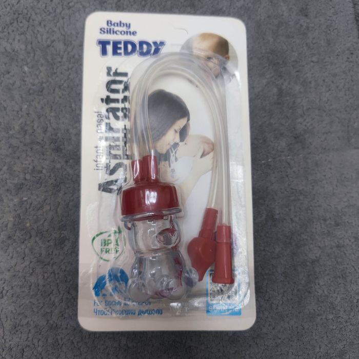 Очищение носа у малышей назальный аспиратор TEDDY (соплеотсос) для очи