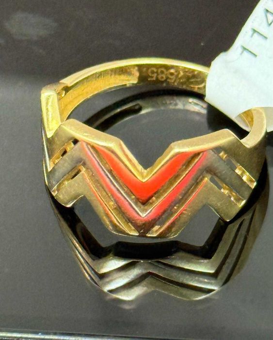 (AG43) Inel din aur de 14K B10804 - 24 luni garantie!