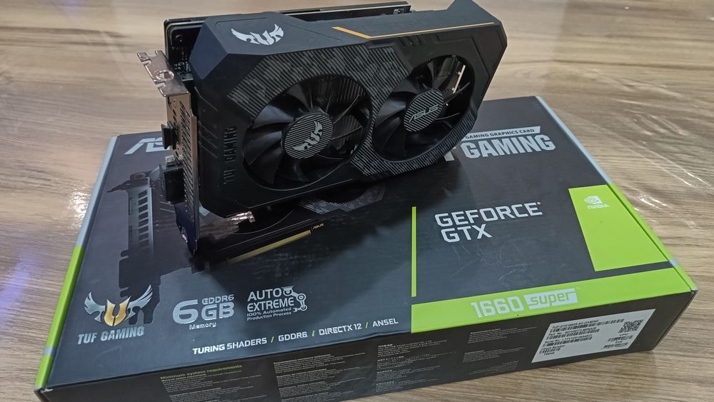 Видеокарта ASUS TUF 1660 super