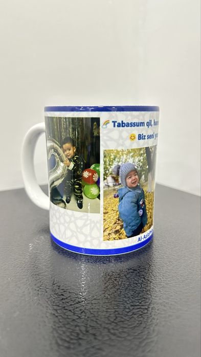 Bakal va stakanlarga print xizmati | Al-Aziz Print