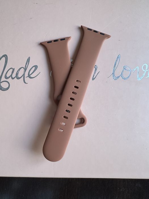 Силиконова каишка Apple watch 9,8,7,6,5,4