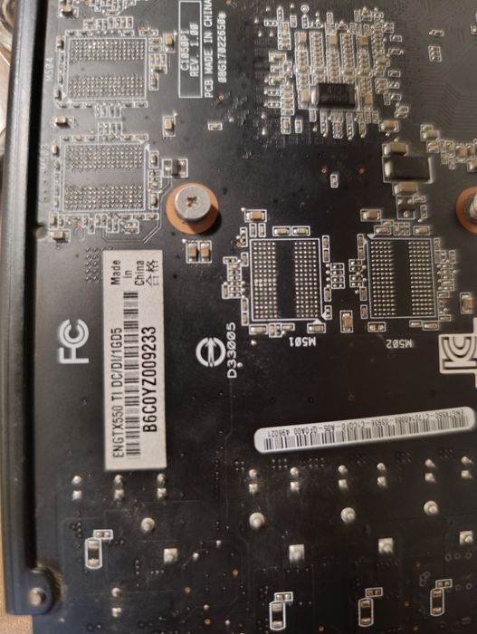 Видеокарта ASUS GTX 550Ti  GDDR 5