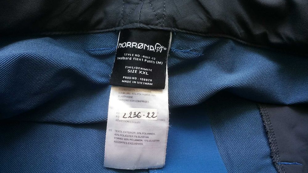 NORRONA Svalbard Flex1 Stretch Pant размер XXL еластичен панталон - 1287