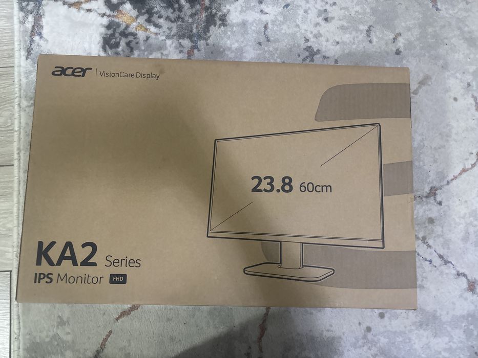 Новые компьютеры в сборе: Монитор Acer 24" IPS 100Hz + ПК + Клавиатура