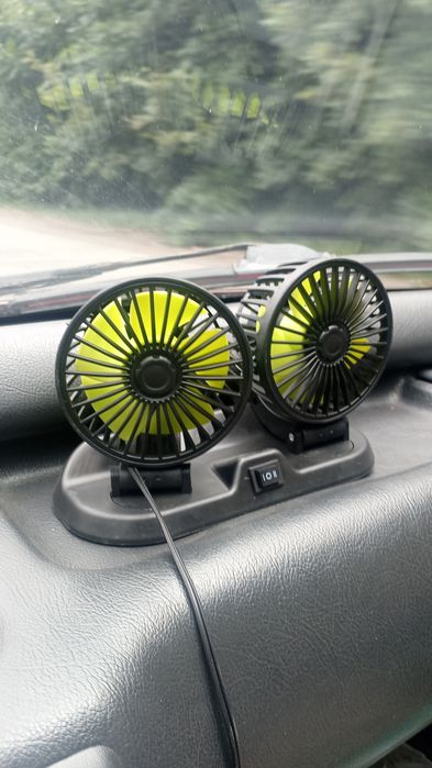 Продам новый авто вентилятор, 12в, работает через прикуриватель,