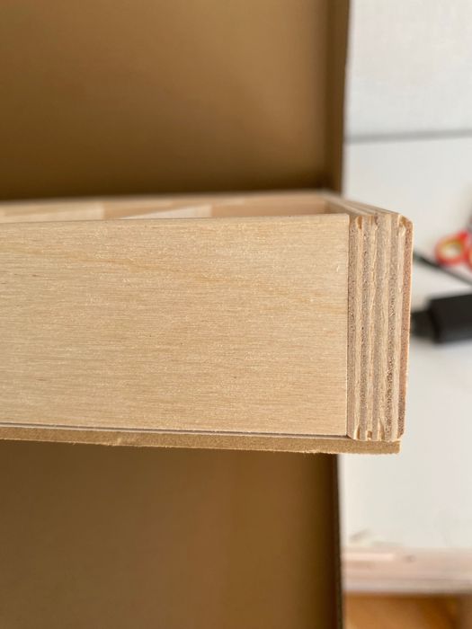 Дефектен дървен рафт, етажерка за колички, 90 отделения, Hot wheels