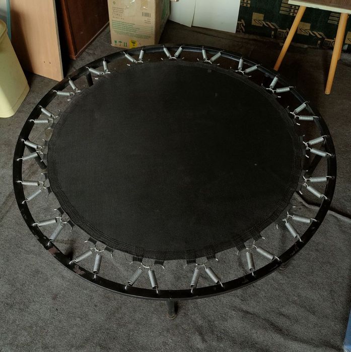 Батут в хорошем состоянии