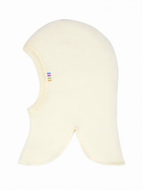 Cagulă dublată Joha fleece lână merinos - Basic White