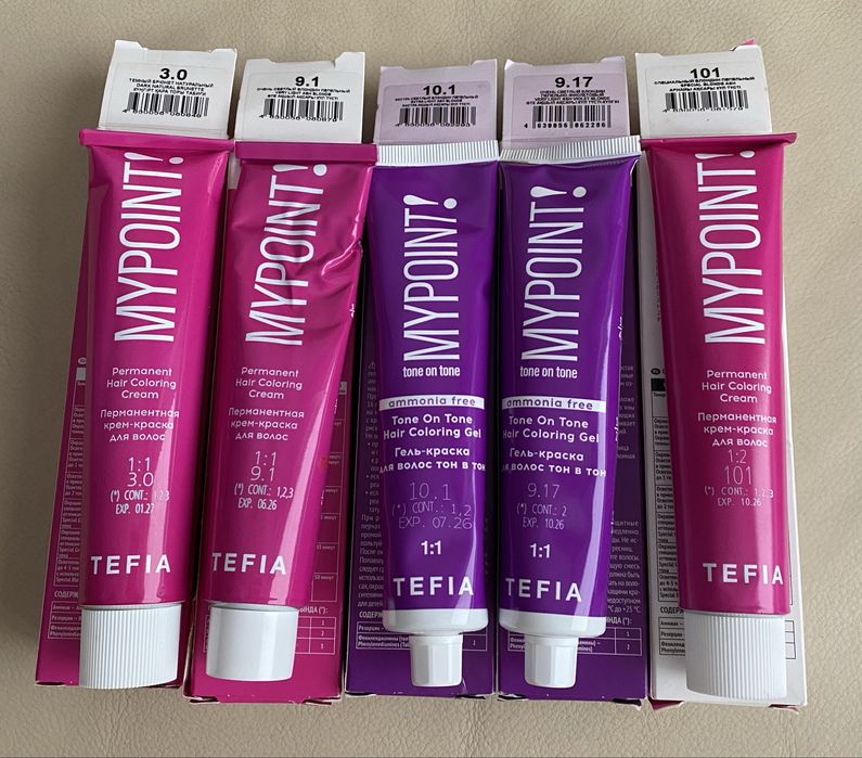 Краска для волос Tefia (Тефиа)