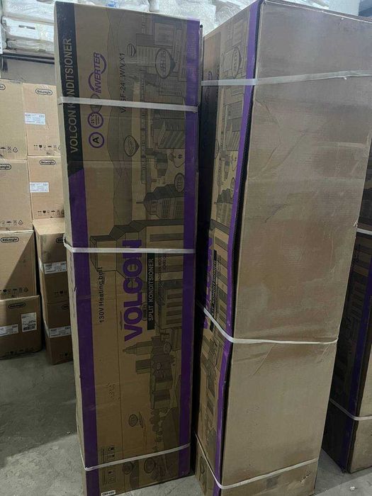 Колонный кондиционер VOLCON 24 inverter /on-off установка 24/7 есть !!