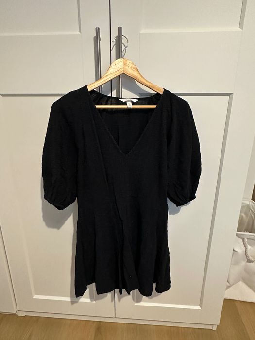 Rochie mini, H&M, S, neagră, femei