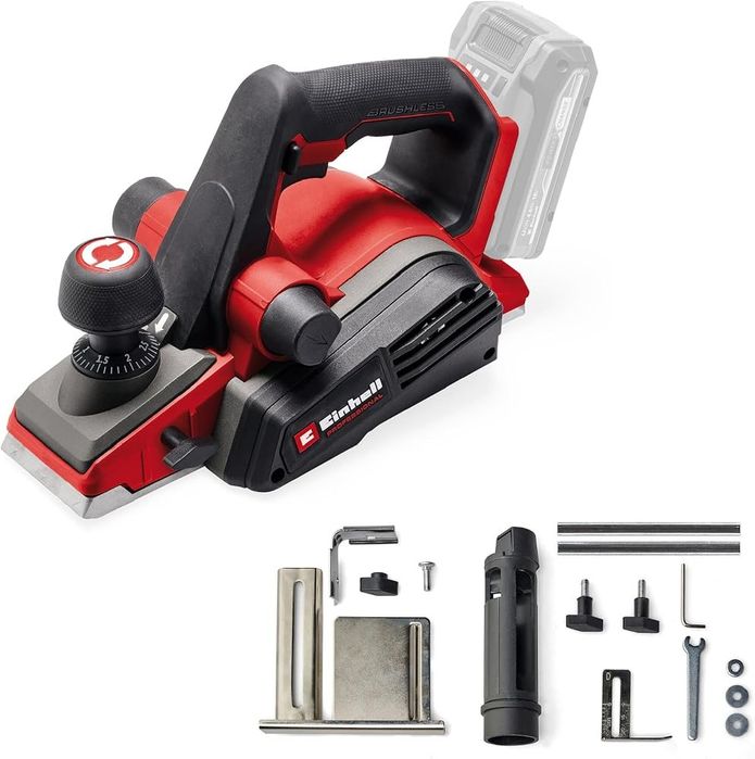 Rindea cu acumulator 18V brushless latime 82 mm Einhell TP-PL 18/3 Li BL-Solo fara acumulator