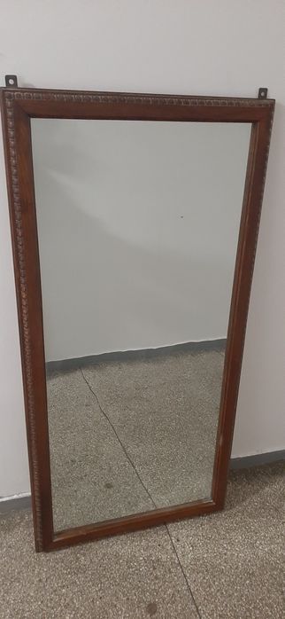 Oglindă veche lemn masiv vitange