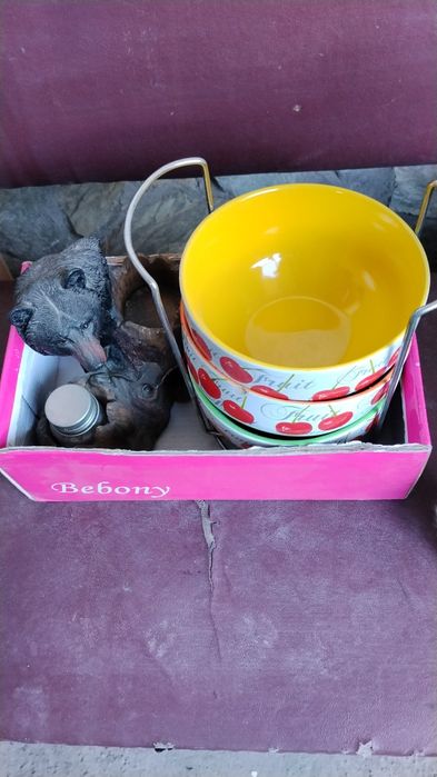 Пасуда на выбор.