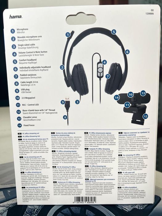 Set Streaming Hama PC, sigilat