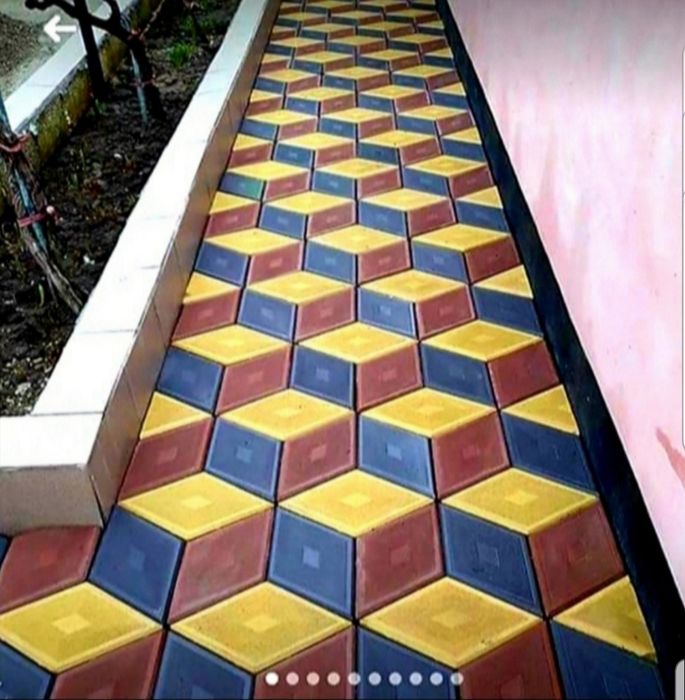 Faceti singuri pavaj ul alei gradina beton matrite pavele dale scule constructi  montaj meserias unelte piese accesori tipare piele molde amenajari