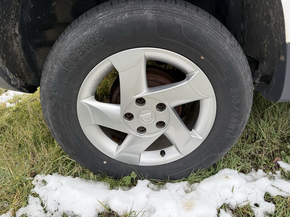 Vand 4 roti/jante aliaj Dacia Duster 2010/2024 215/65/16-5*114.3