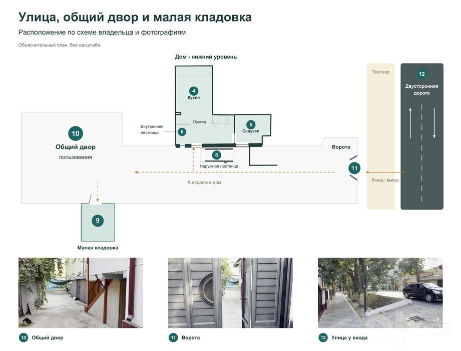 СРОЧНО! Часть дома, около 58 м², Яккасарай