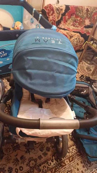 количка  Mutsy 3в1 и две чувалчета за зимата с три коша