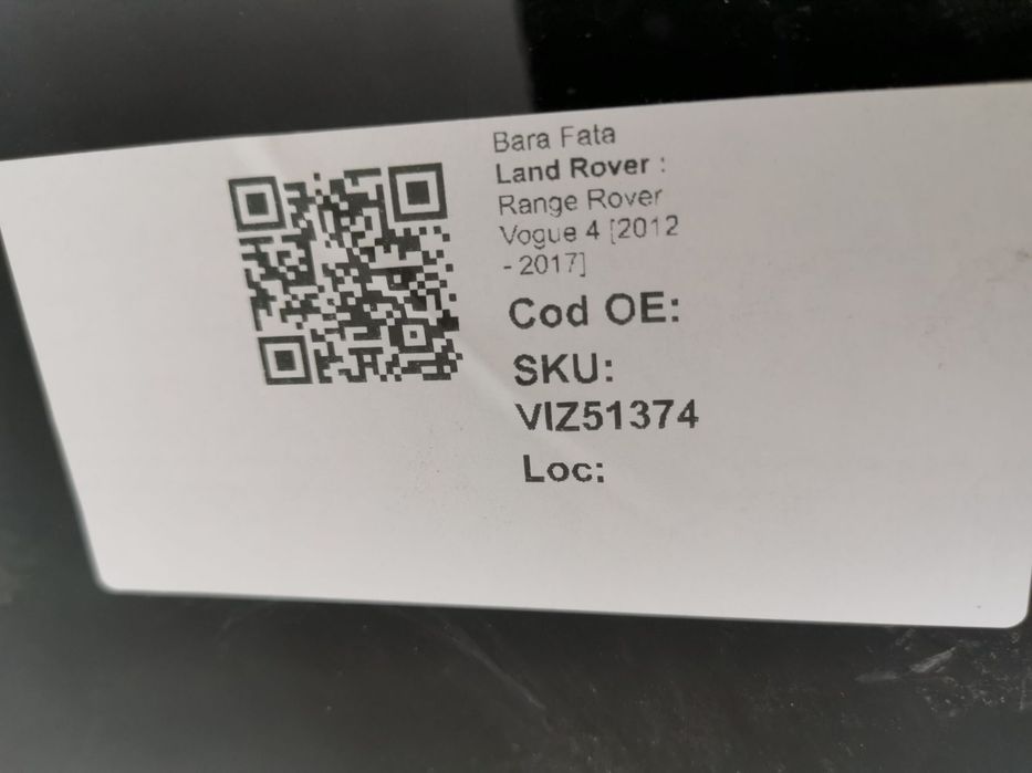 Bara Fata Land Rover Range Rover Vogue 4 2012 2013 2014 2015 2016 2017