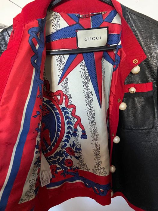 Geaca de piele Gucci 38